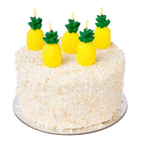 Bougies pour gâteau Ananas Sunny Life