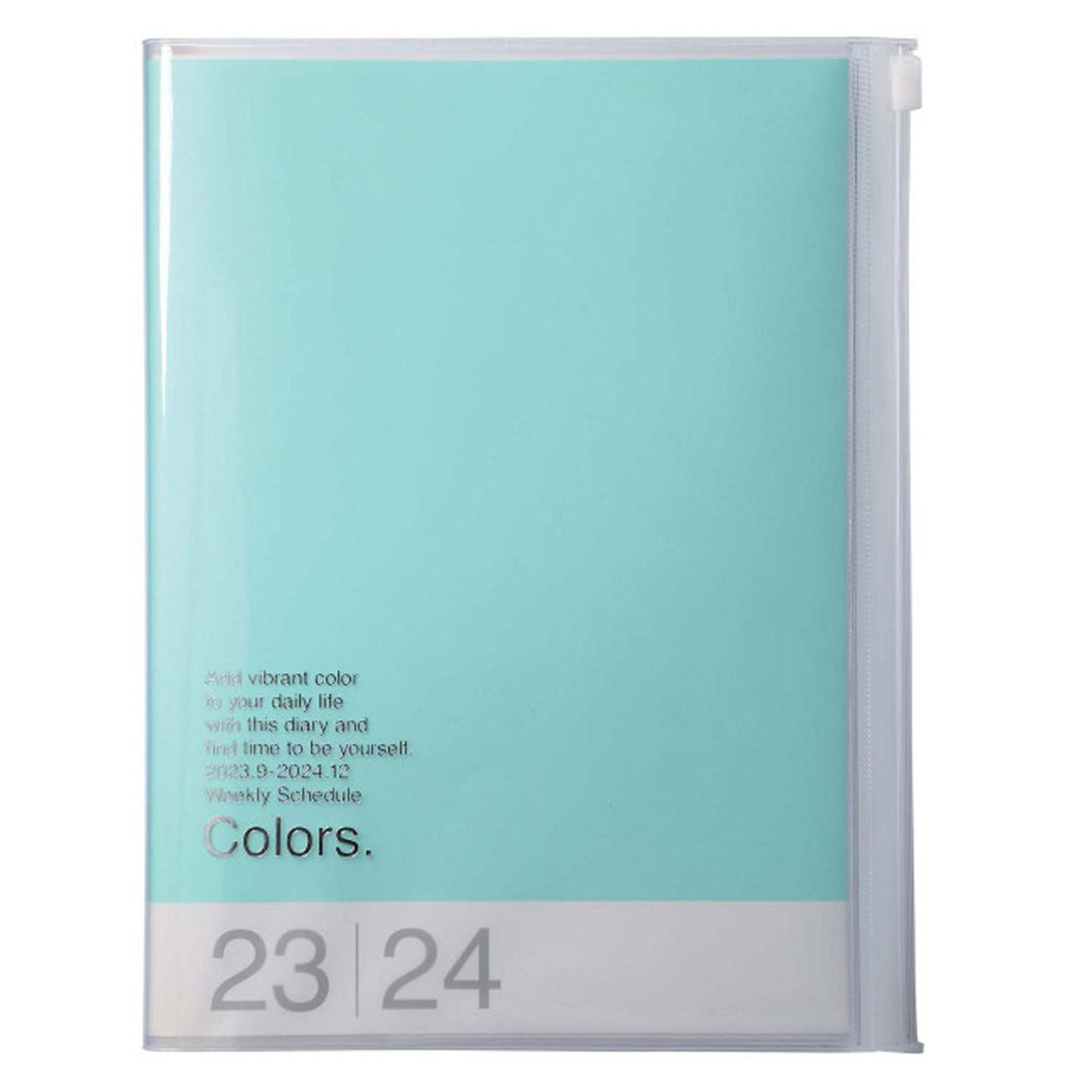Agenda 2023-2024 Mark's Japan A5 Colors Menthe - Weekly Vertical Type - sep. 23 à déc. 24