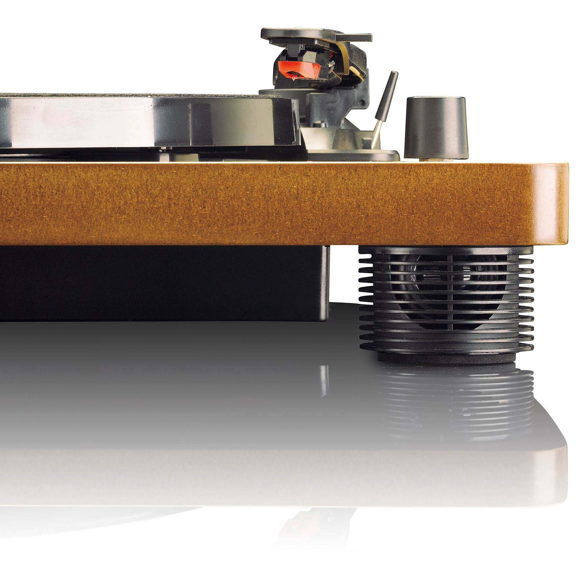 Platine vinyle Lenco LS50  - Fonctions convertisseur et haut-parleurs intégrés - Finition bois