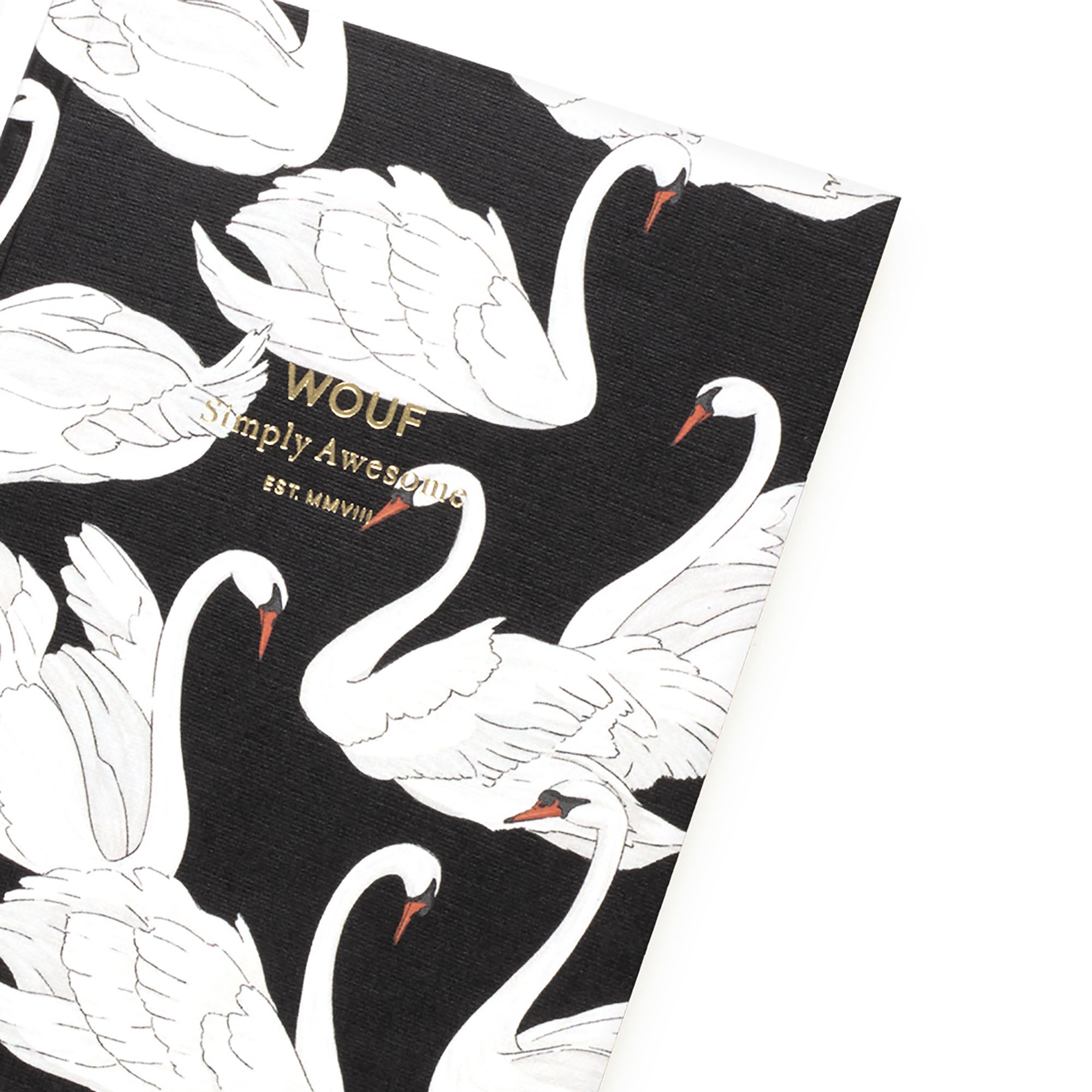 Cahier original ligné - Format A6 - Swan by WOUF