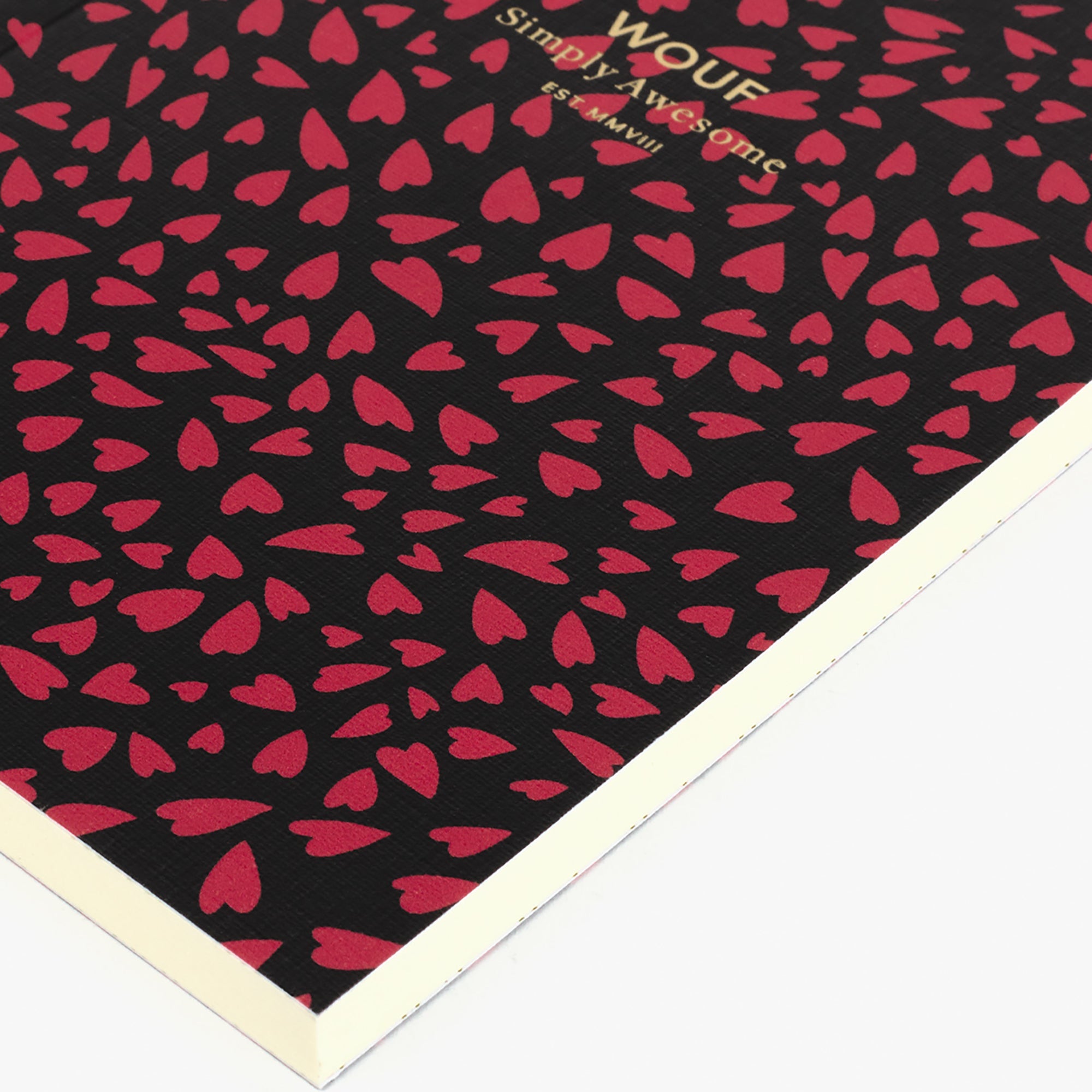Cahier original ligné - Format A6 - Hearts by WOUF