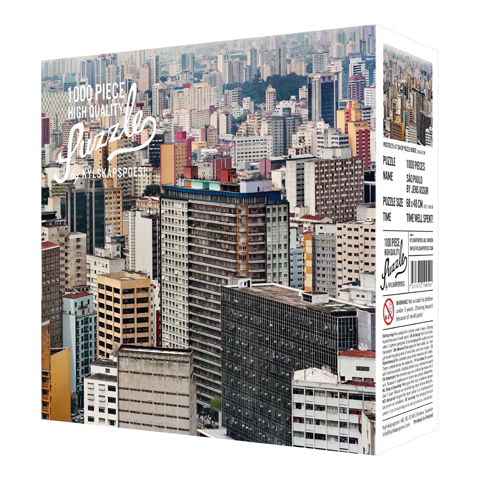 Puzzle 1000 pièces - Sao Paulo